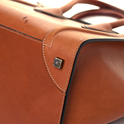 Celine Natural Calfskin Mini Luggage Tan 12 of 15