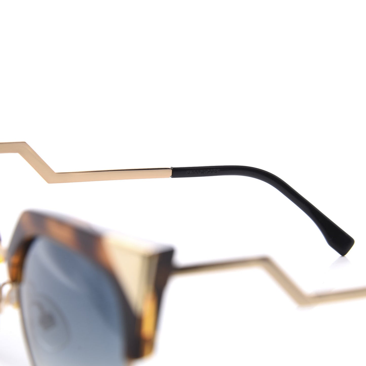 Cat Eye Iridia Sunglasses FF 0149/S Havana Gold