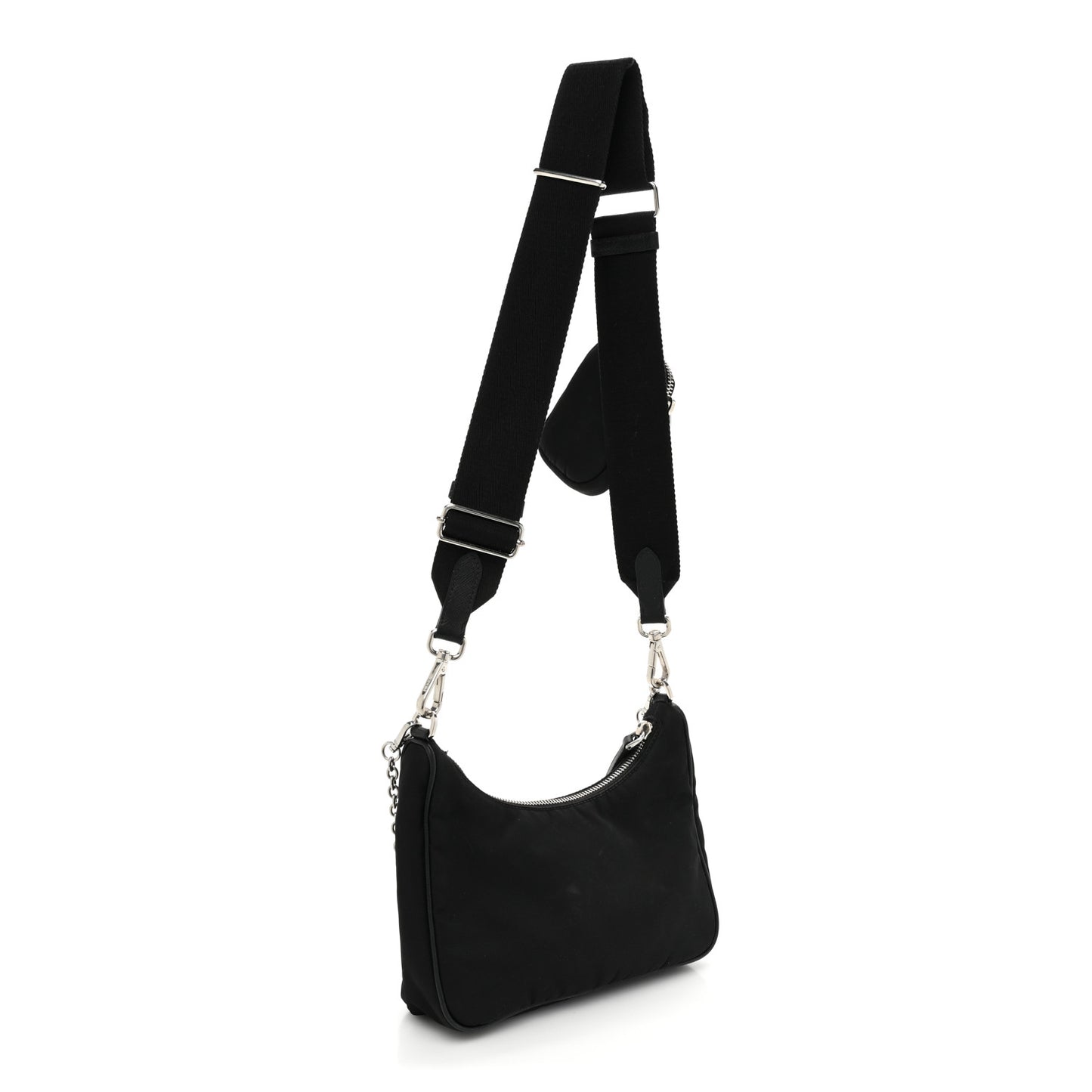 Nylon Re-Edition 2005 Shoulder Bag Black