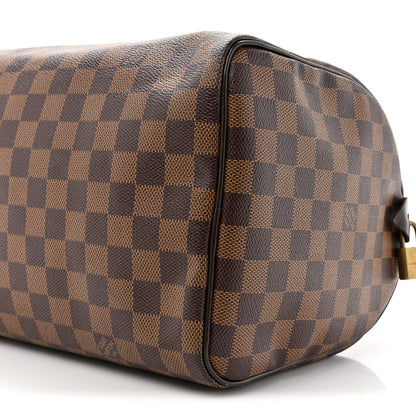 Louis Vuitton Damier Ebene Speedy 30 8 of 17