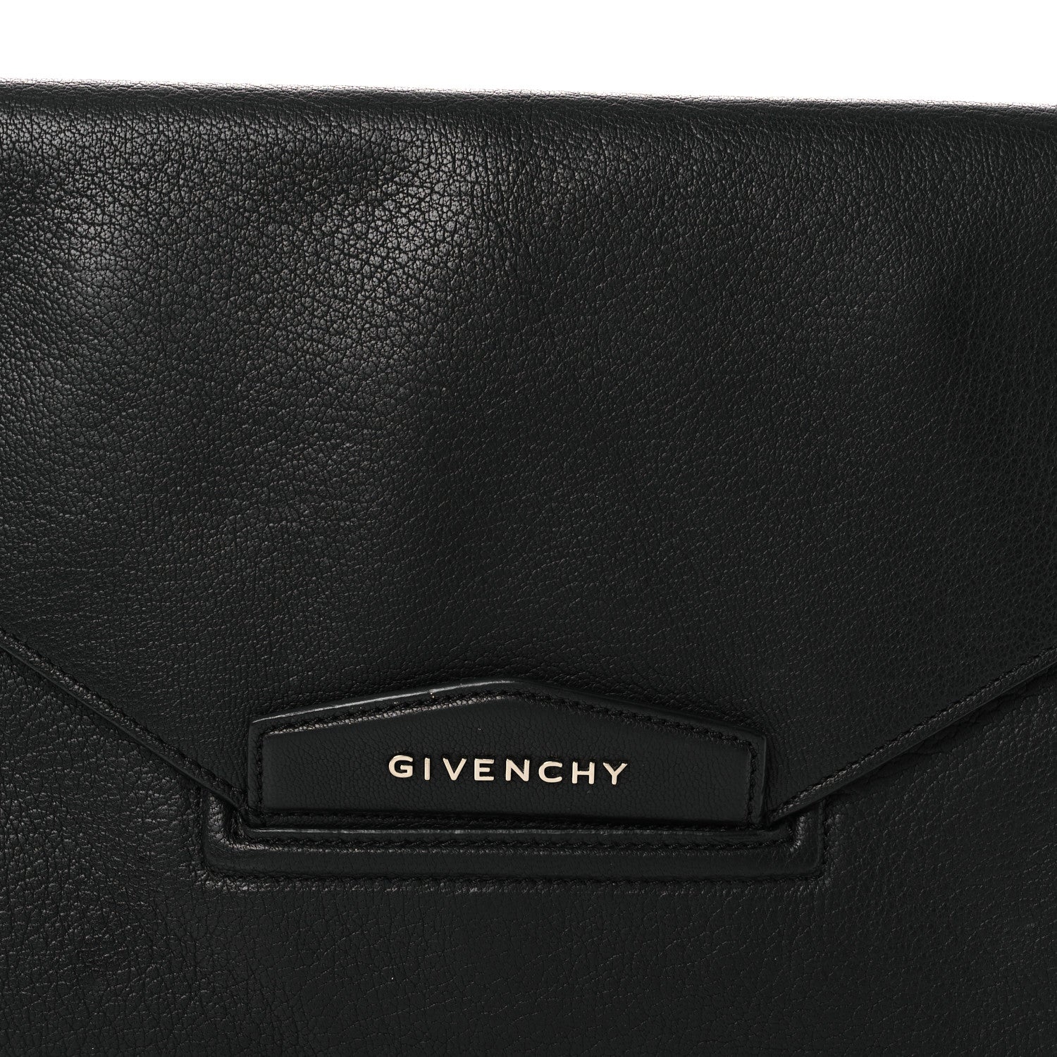 Givenchy Sugar Goatskin Medium Antigona Envelope Clutch Black Black 8 of 12