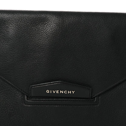 Givenchy Sugar Goatskin Medium Antigona Envelope Clutch Black Black 8 of 12