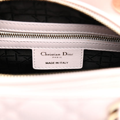 Christian Dior Lambskin Cannage Medium Lady Dior Light Pink 6 of 10
