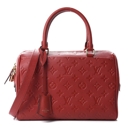 Louis Vuitton Empreinte Speedy Bandouliere 25 NM Cherry 1 of 10