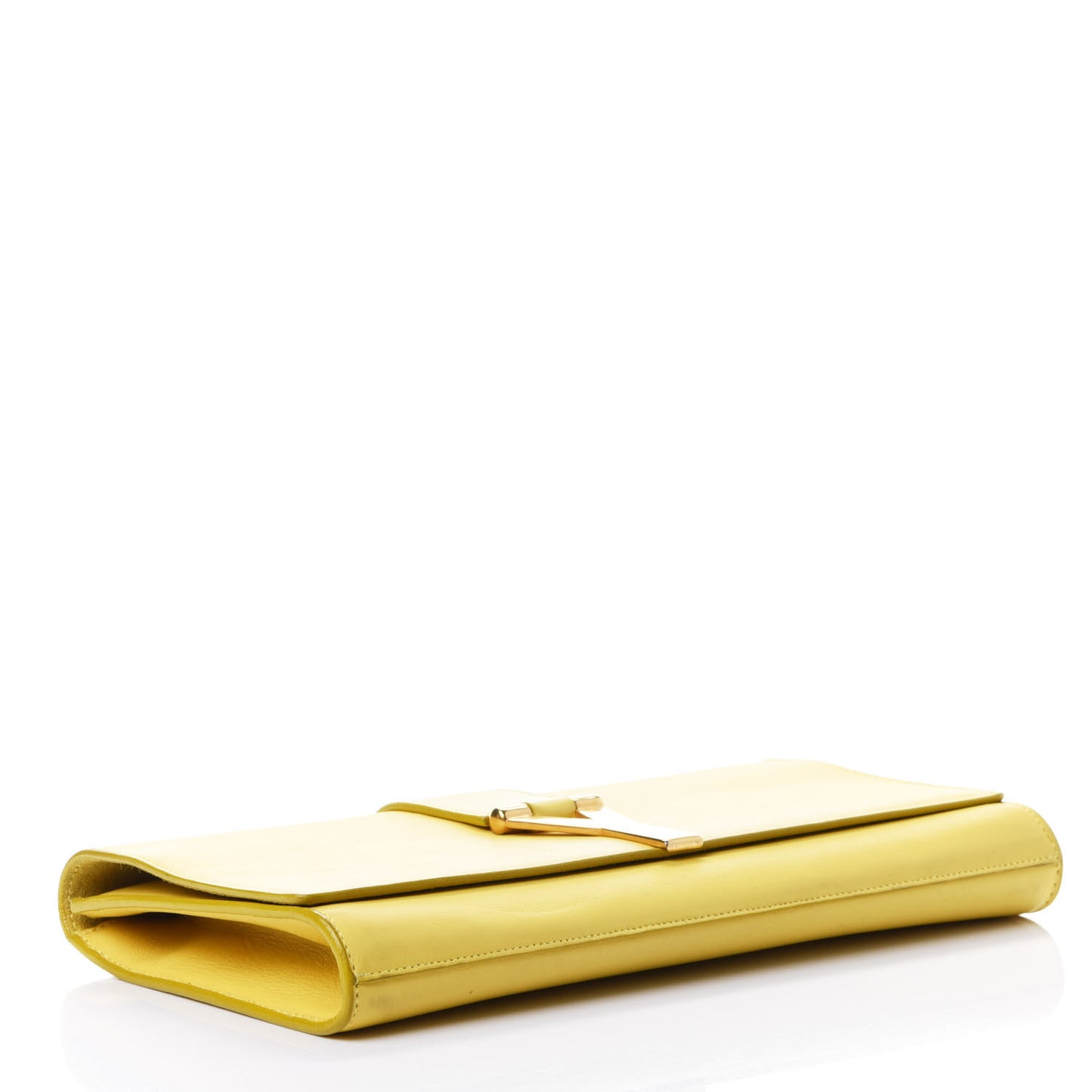 Calfskin Classic Y Ligne Clutch Soleil