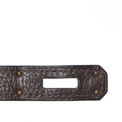 Hermes Togo Birkin 35 Chocolate 18 of 38
