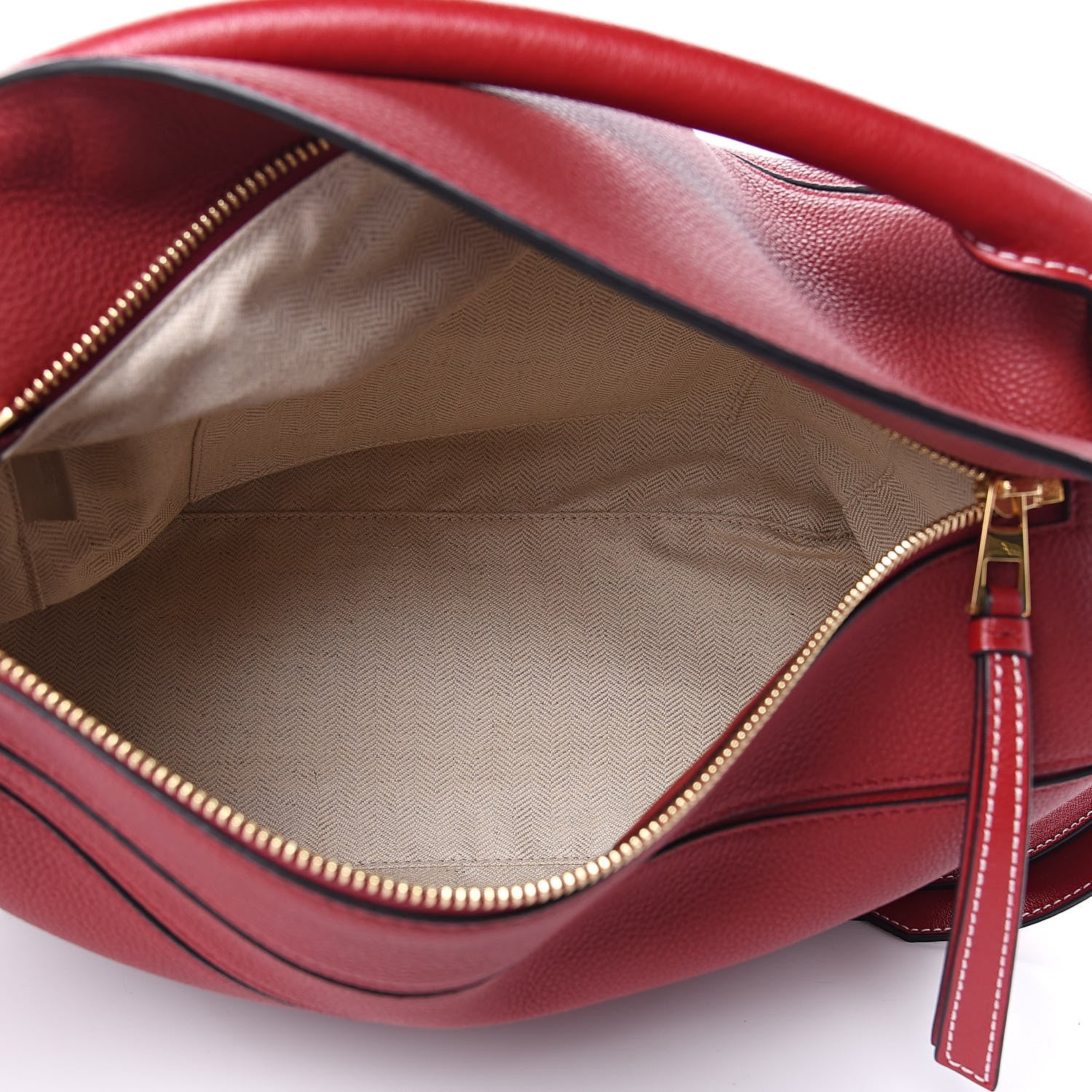 Loewe Calfskin Medium Puzzle Bag Rouge 5 of 10