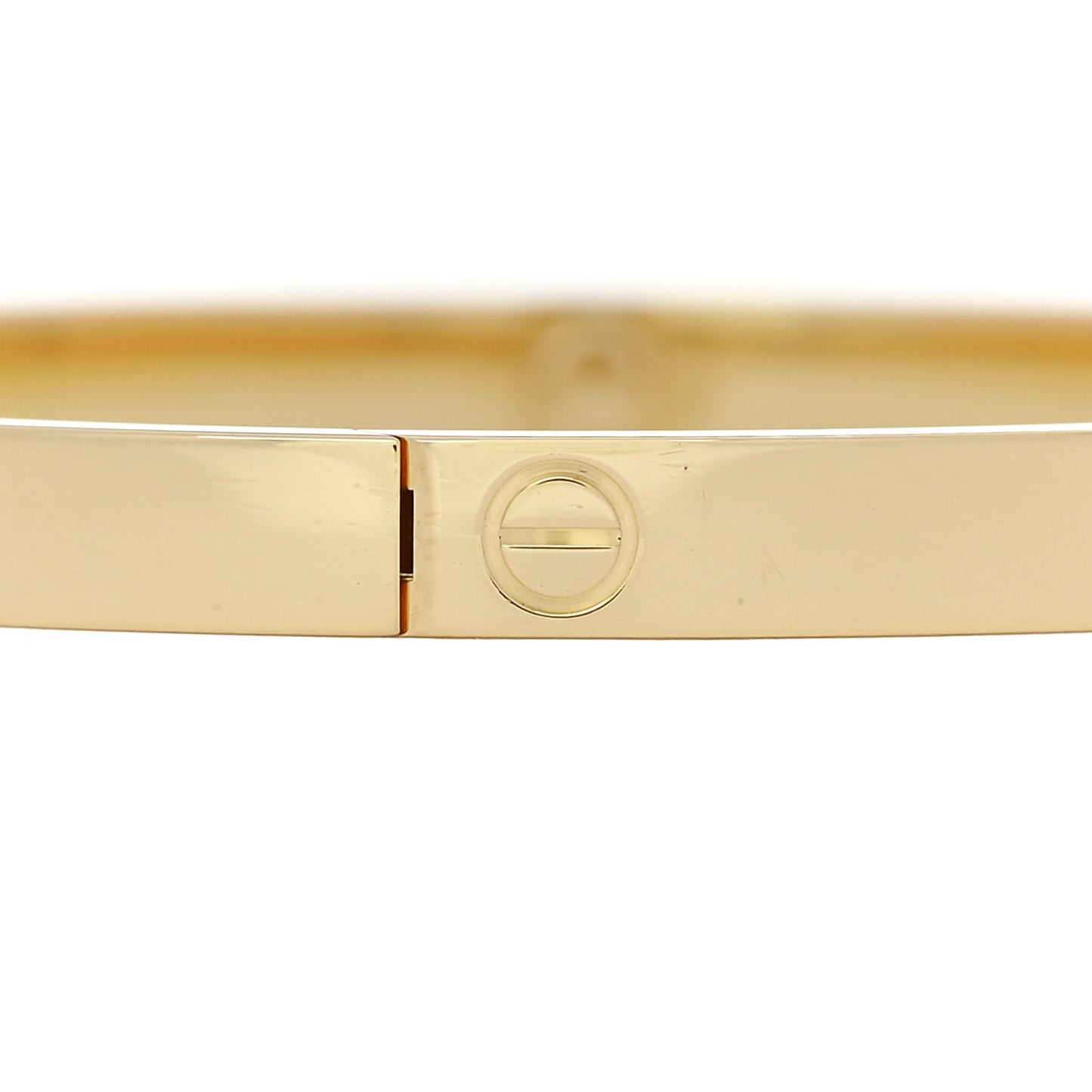 18K Yellow Gold Medium LOVE Bracelet 19