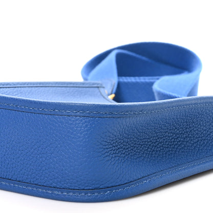 Hermes Taurillon Maurice Amazone Evelyne TPM Bleu France 10 of 11
