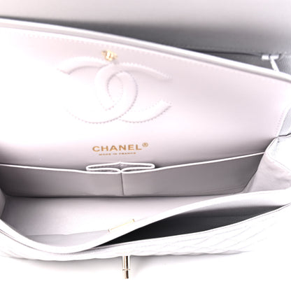 Chanel Caviar Quilted Medium Double Flap Grey 4 of 4