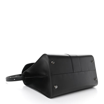 Delvaux Calfskin MM L'Humour Brillant Satchel Black 4 of 10