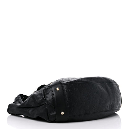 Gucci Guccissima Medium Pelham Shoulder Bag Black 4 of 10