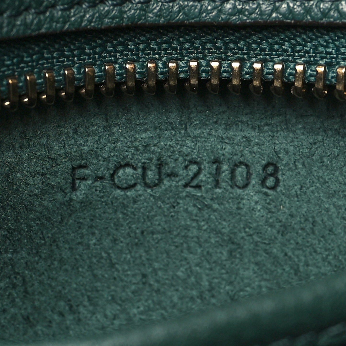 Drummed Calfskin Nano Luggage Amazone