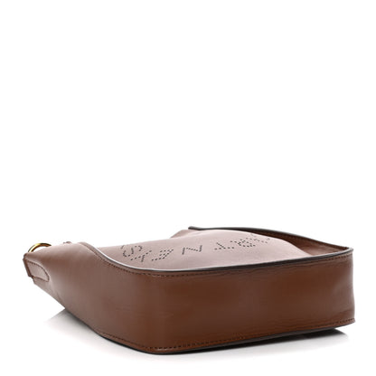 Stella McCartney Eco Alter Nappa Perforated Logo Tiny Crossbody Cinnamon 4 of 14