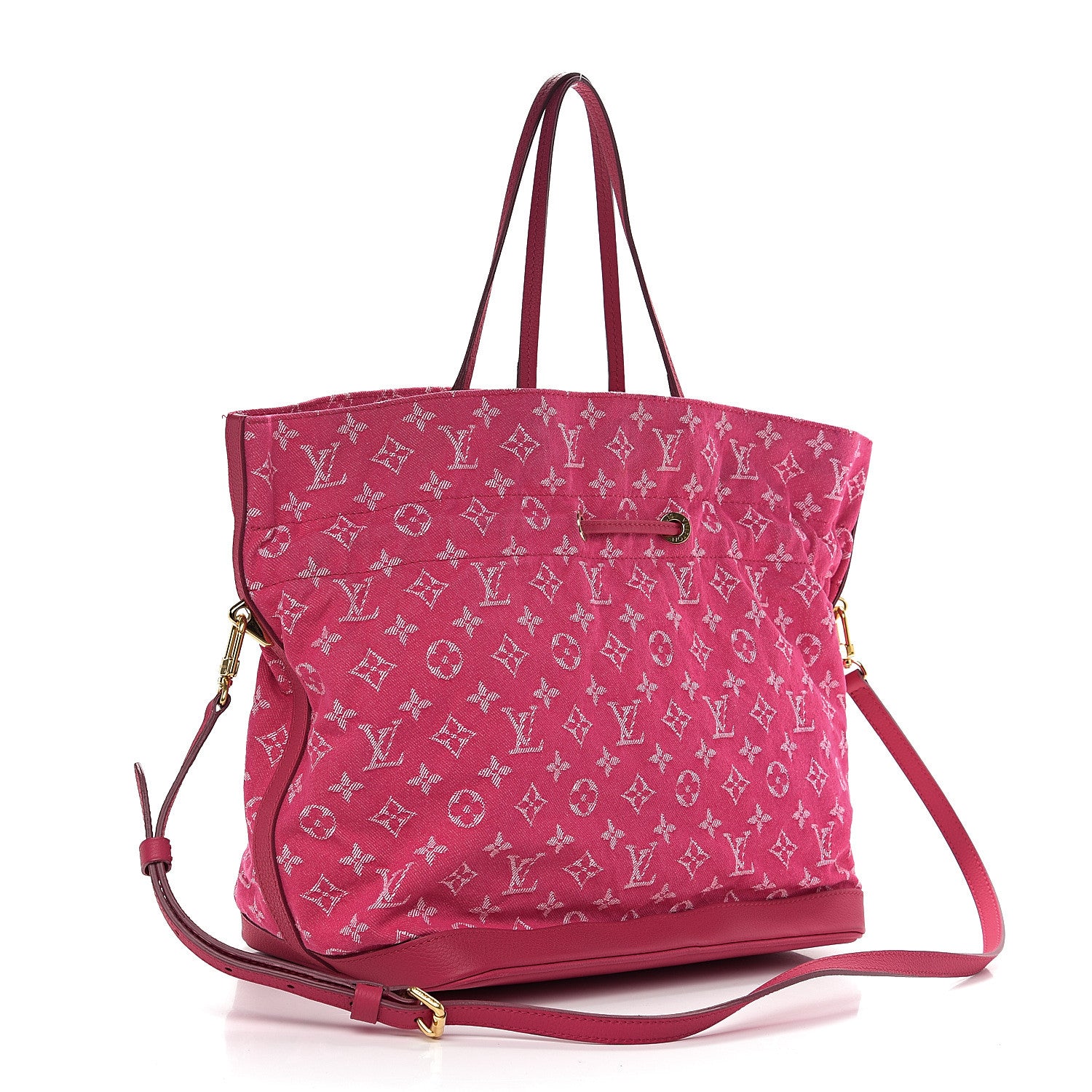 Louis Vuitton Denim Noefull MM Rose Indien 2 of 8