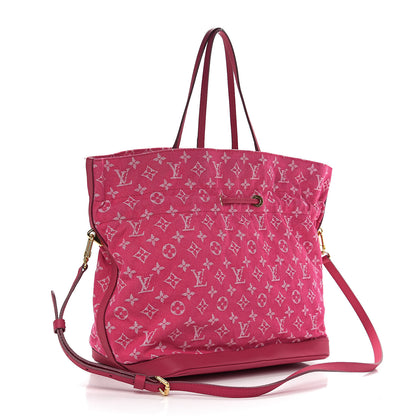Louis Vuitton Denim Noefull MM Rose Indien 2 of 8