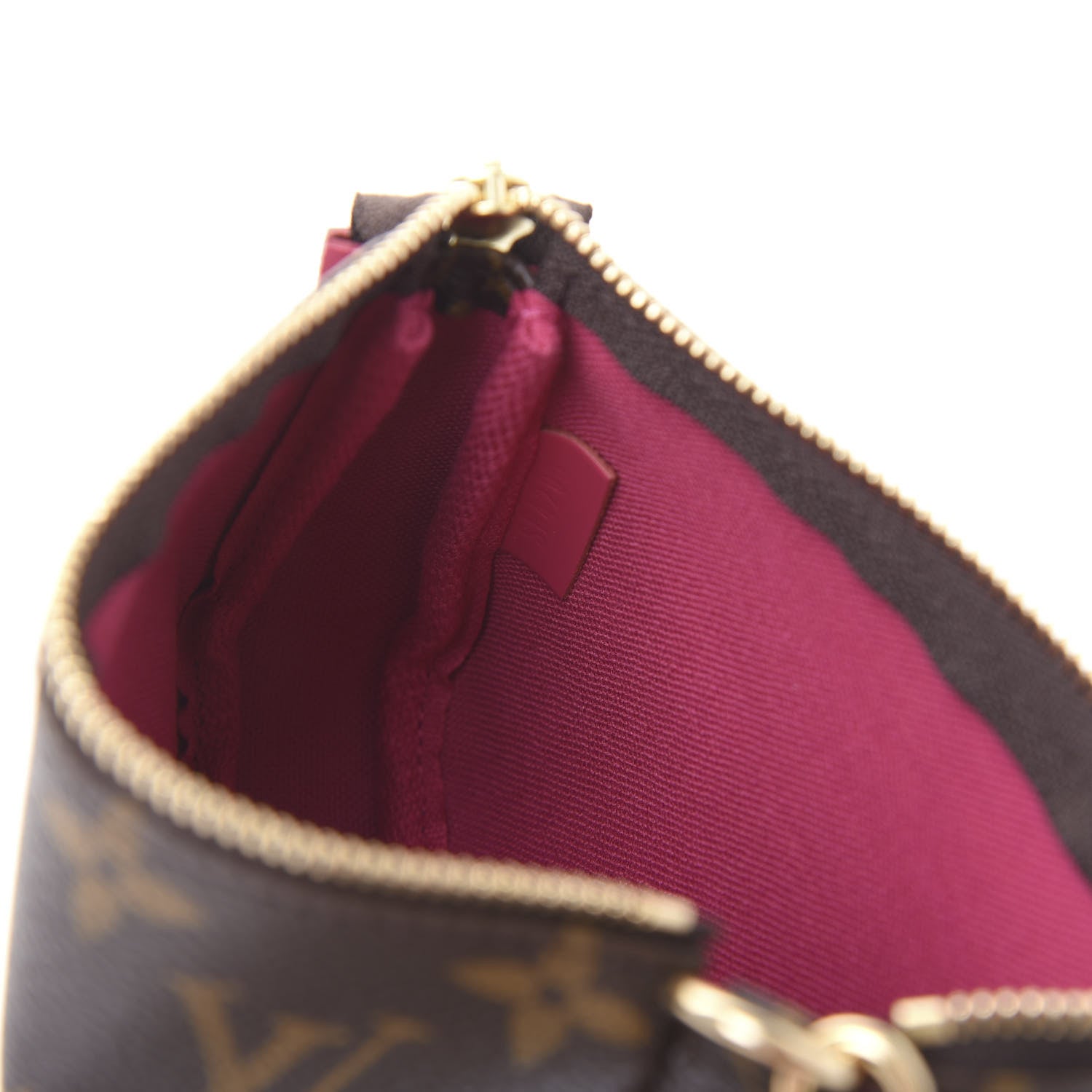 Louis Vuitton Monogram 2020 Christmas Animation Roller Coaster Mini Pochette Accessories Pivoine 9 of 11