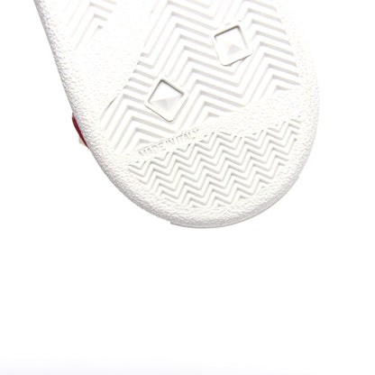 Valentino Garavani Calfskin Womens Backnet Sneakers 39 White Rosso Valentino 9 of 11
