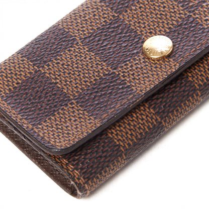 Louis Vuitton Damier Ebene Multicles 4 Key Holder 5 of 7