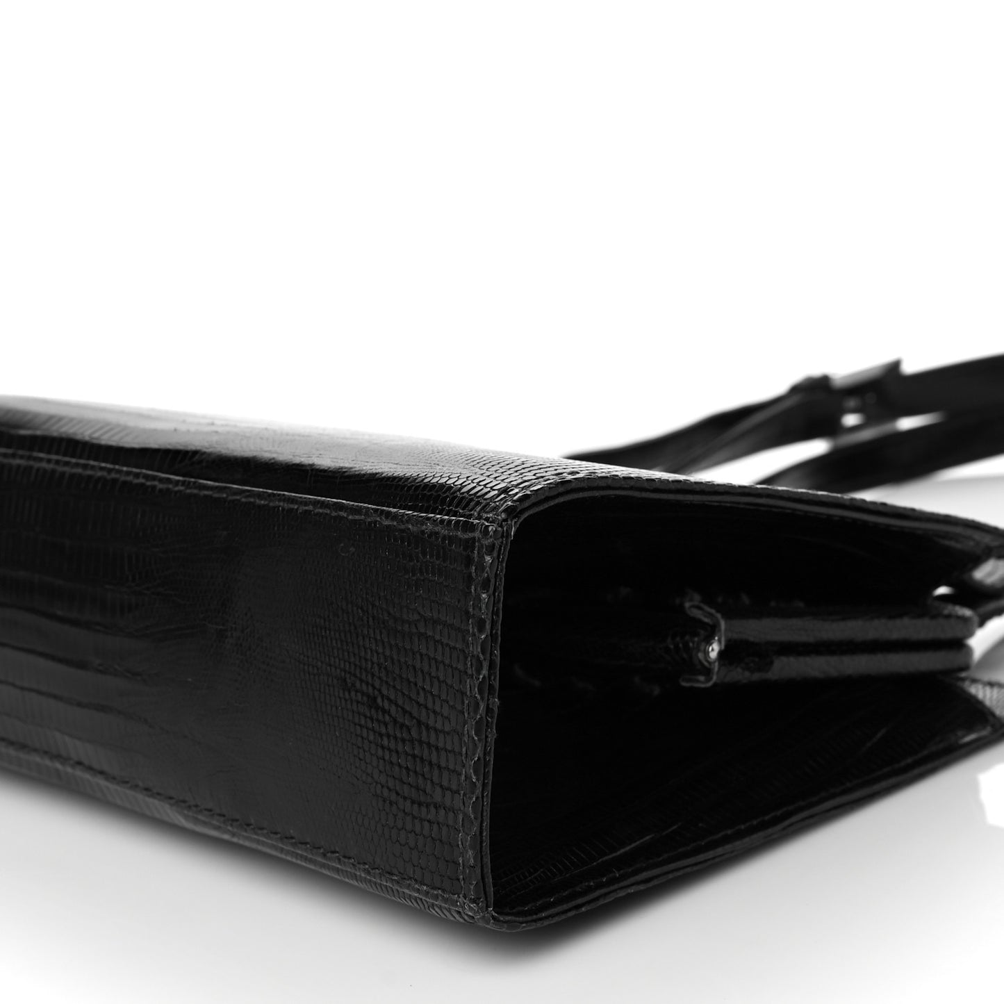 Lizard Satchel Black