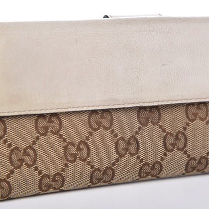 Gucci Monogram Heart Continental Wallet Off White 9 of 18