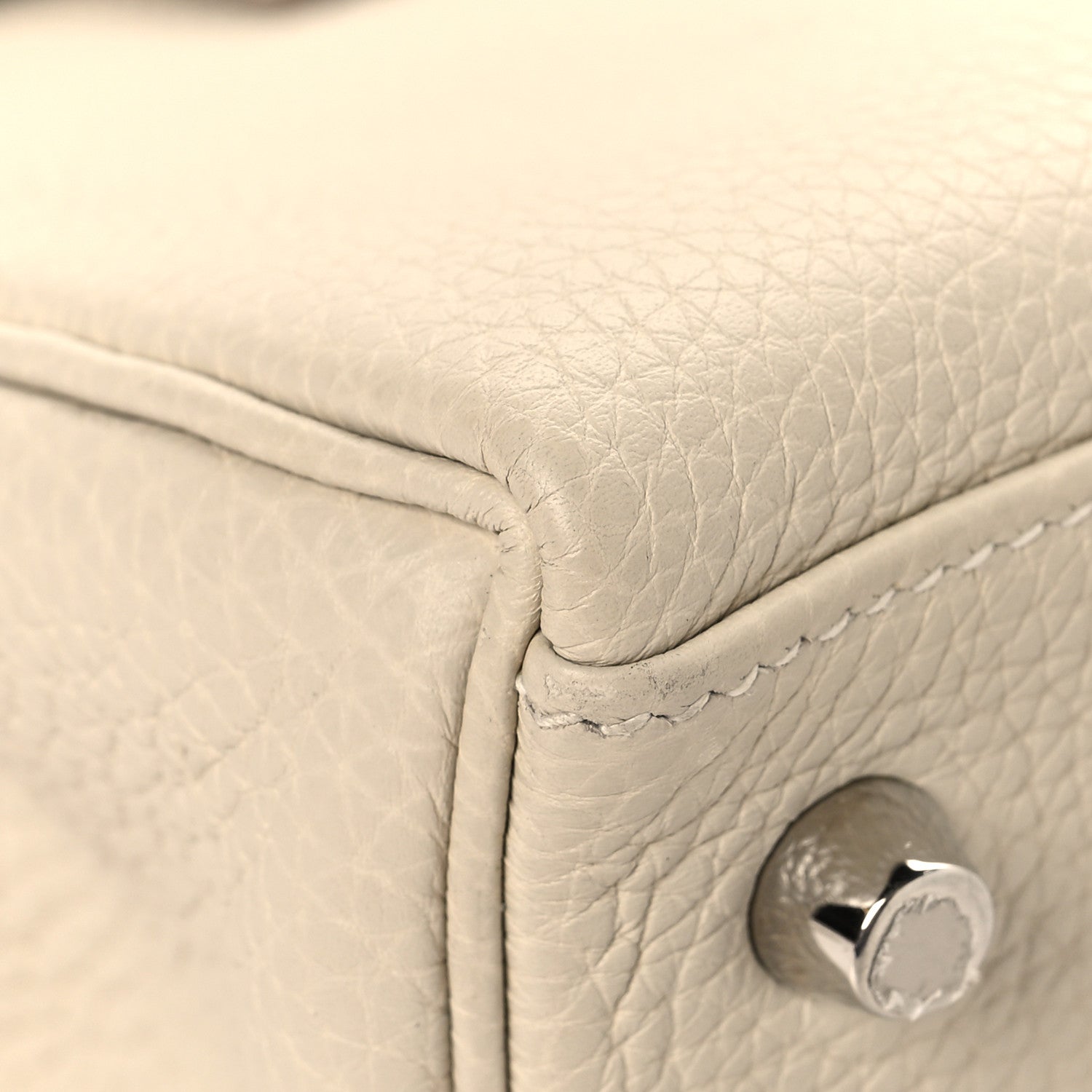 Hermes Togo Kelly Retourne 28 Craie 9 of 15