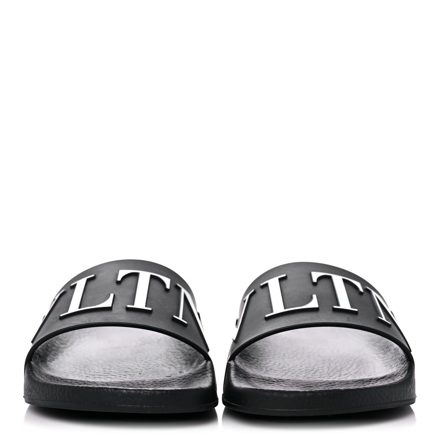Rubber Mens VLTN Pool Slide Sandals 41 Black