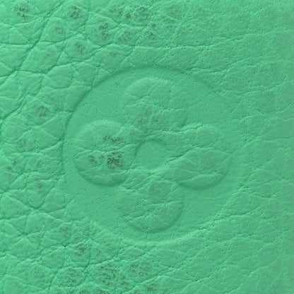 Louis Vuitton Taurillon Monogram S Lock Wearable Wallet Minty Green 10 of 10