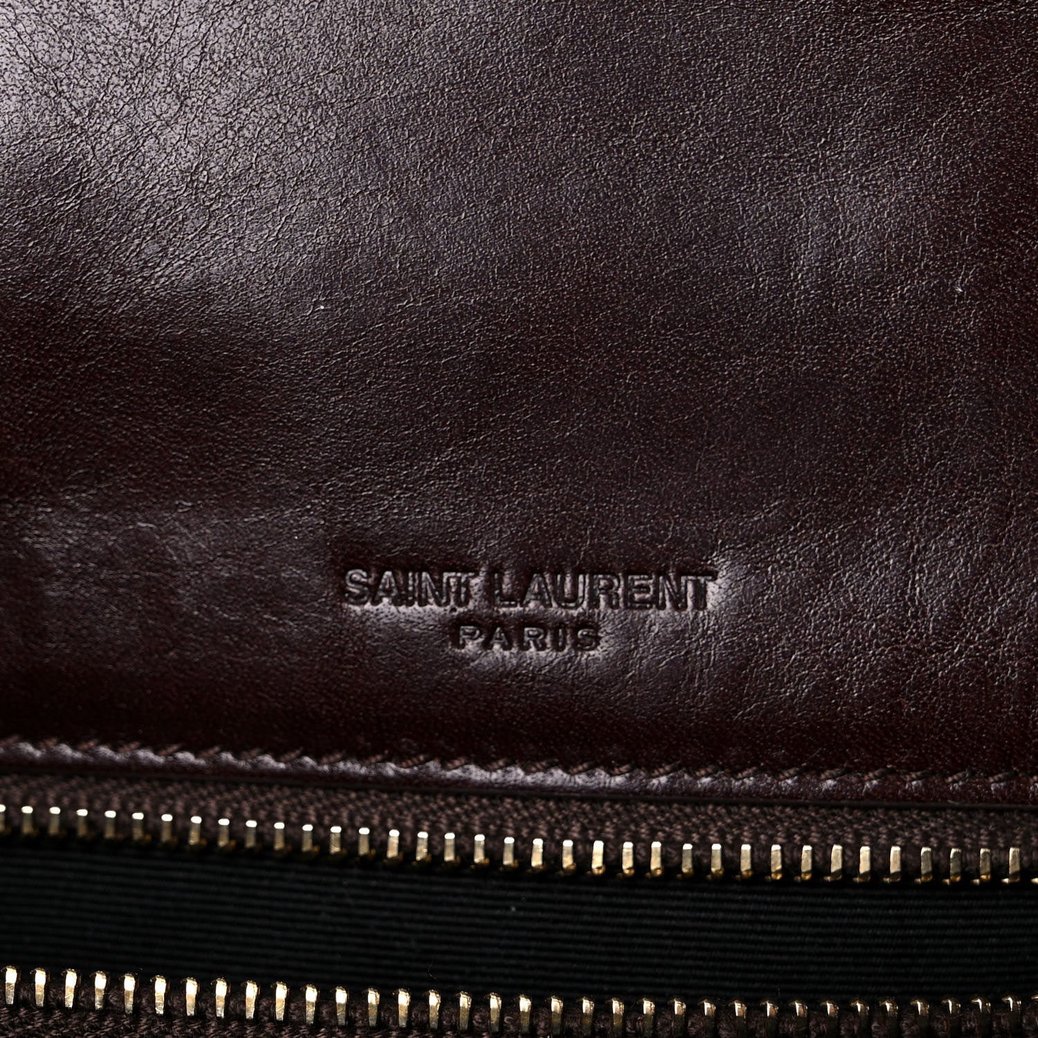 Saint Laurent Vegetal Cloud Tressage Monogram Medium Niki Chain Satchel Burnt Brown 6 of 18
