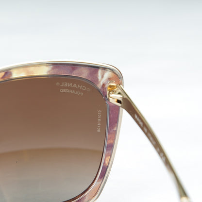 Chanel Square Fall Polarized Sunglasses 4209 Multicolor Brown 6 of 6