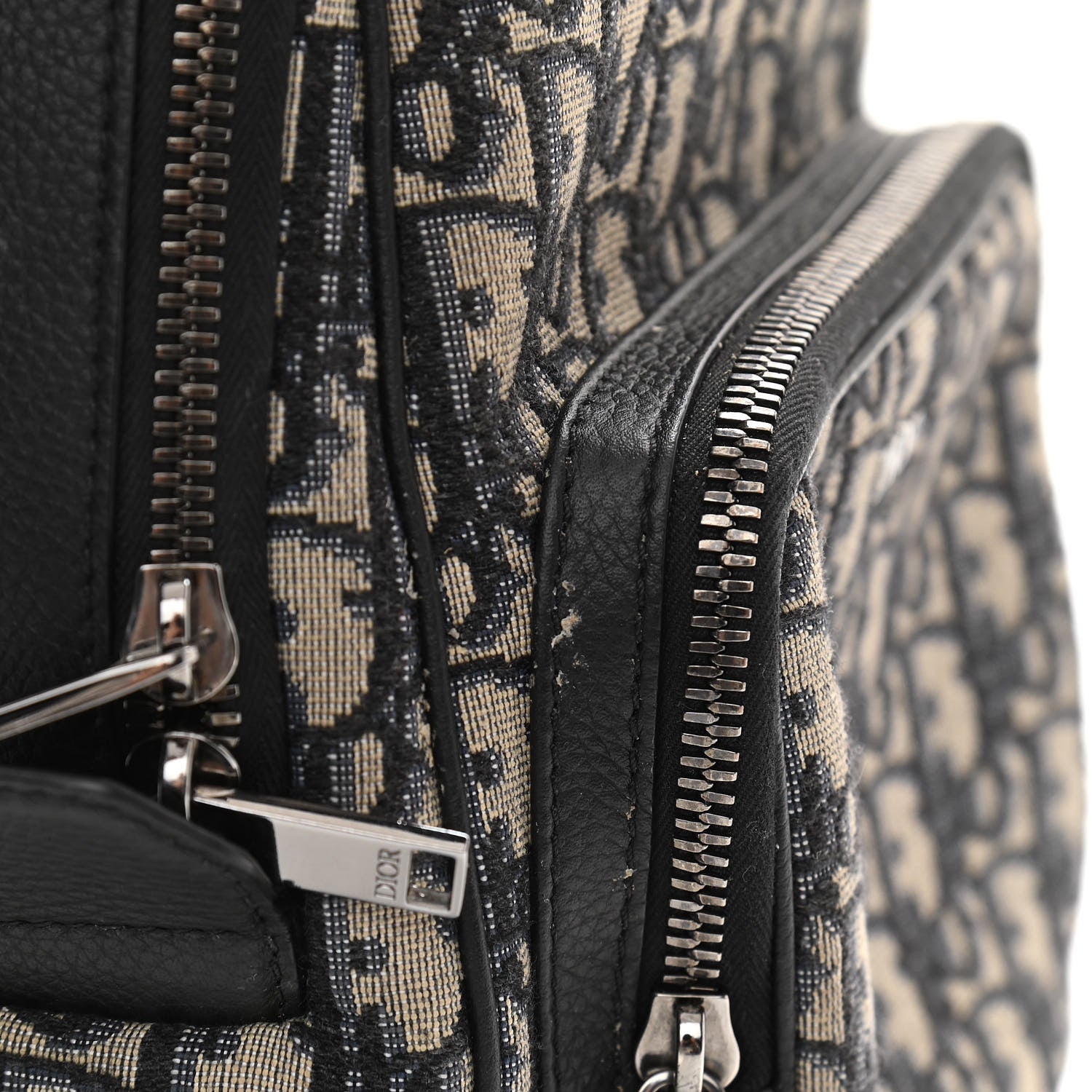 Christian Dior Oblique Mini Rider Backpack Black 10 of 12