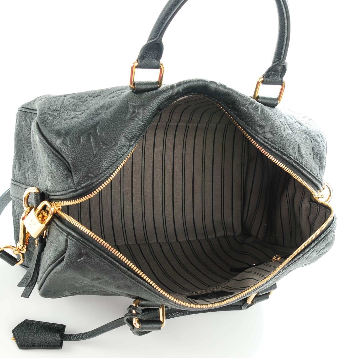 Louis Vuitton Empreinte Speedy Bandouliere 30 Black 5 of 7