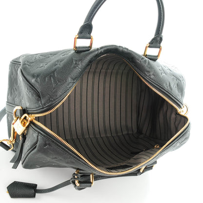 Louis Vuitton Empreinte Speedy Bandouliere 30 Black 5 of 7