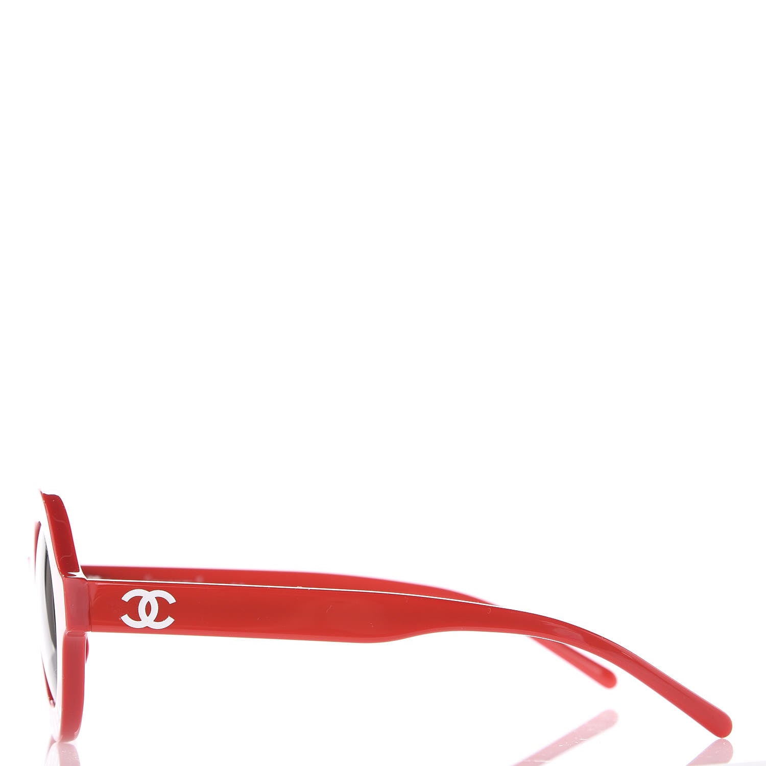 Chanel x Pharrell Williams Round 19mm Sunglasses Red 2 of 8