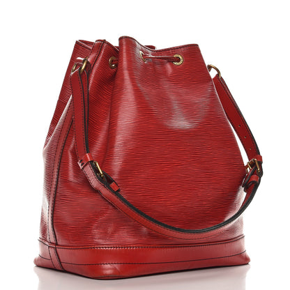 Louis Vuitton Epi Noe Castillan Red 3 of 16