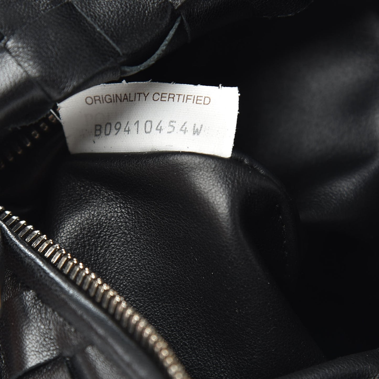 Nappa Intrecciato Mini Jodie Black
