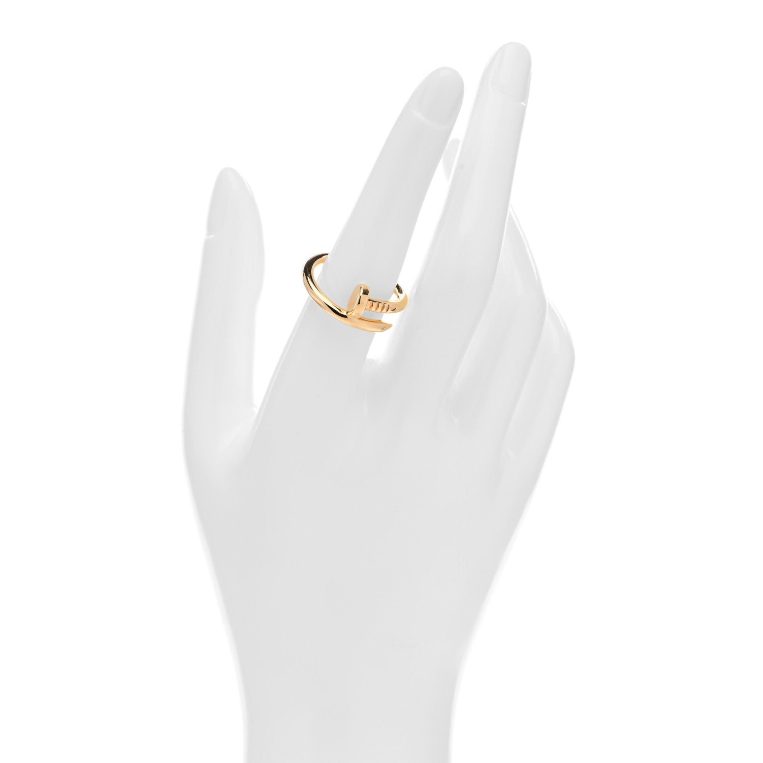 Cartier 18K Yellow Gold Juste Un Clou Ring 58 8.25 2 of 4