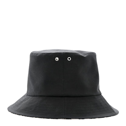 Christian Dior Oblique Reversible Teddy-D Brim Bucket Hat 57 Black 8 of 13