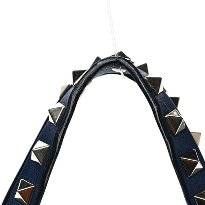 Valentino Garavani Vitello Medium Rockstud Tote Marine 10 of 10