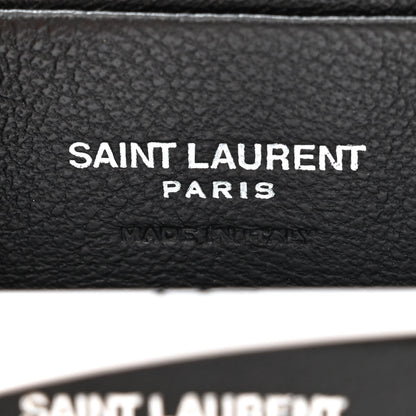 Saint Laurent Lambskin Smoking Box Crossbody Black 6 of 11