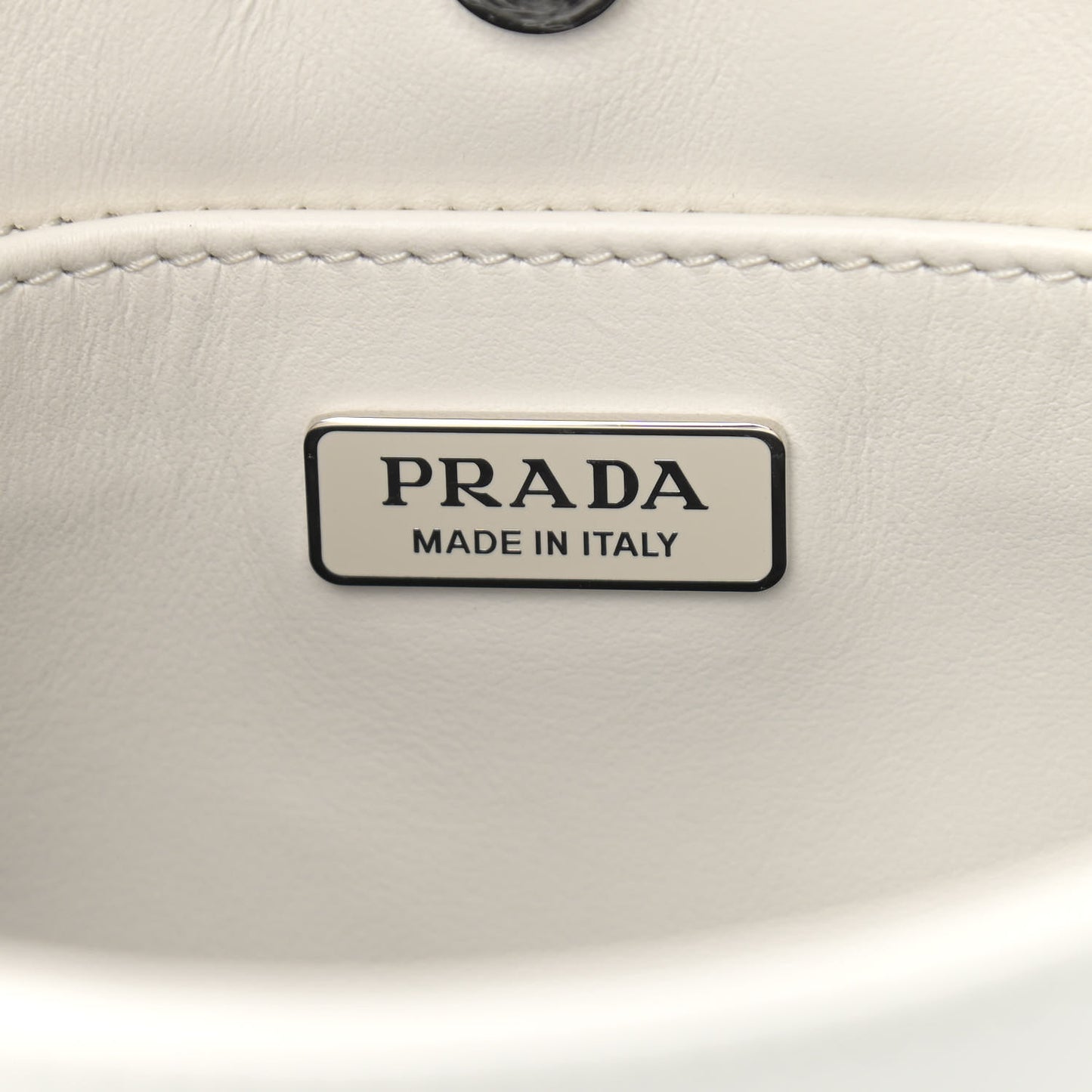 Spazzolato Cleo Shoulder Bag White
