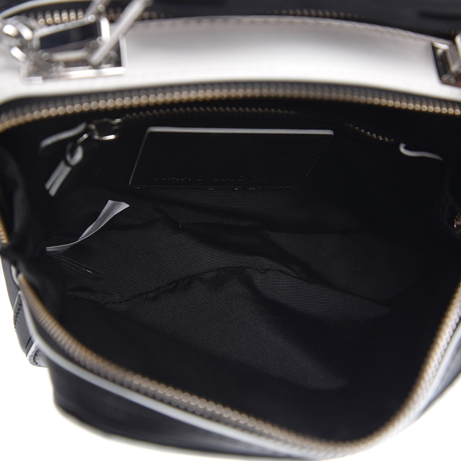 Marc Jacobs Calfskin The Box 20 Crossbody Black White 6 of 10
