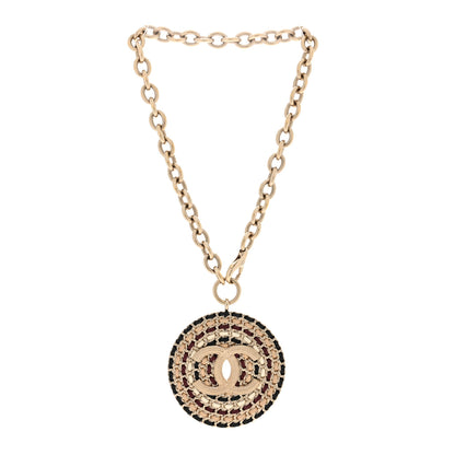 Chanel Lambskin Chain CC Necklace Gold 3 of 5