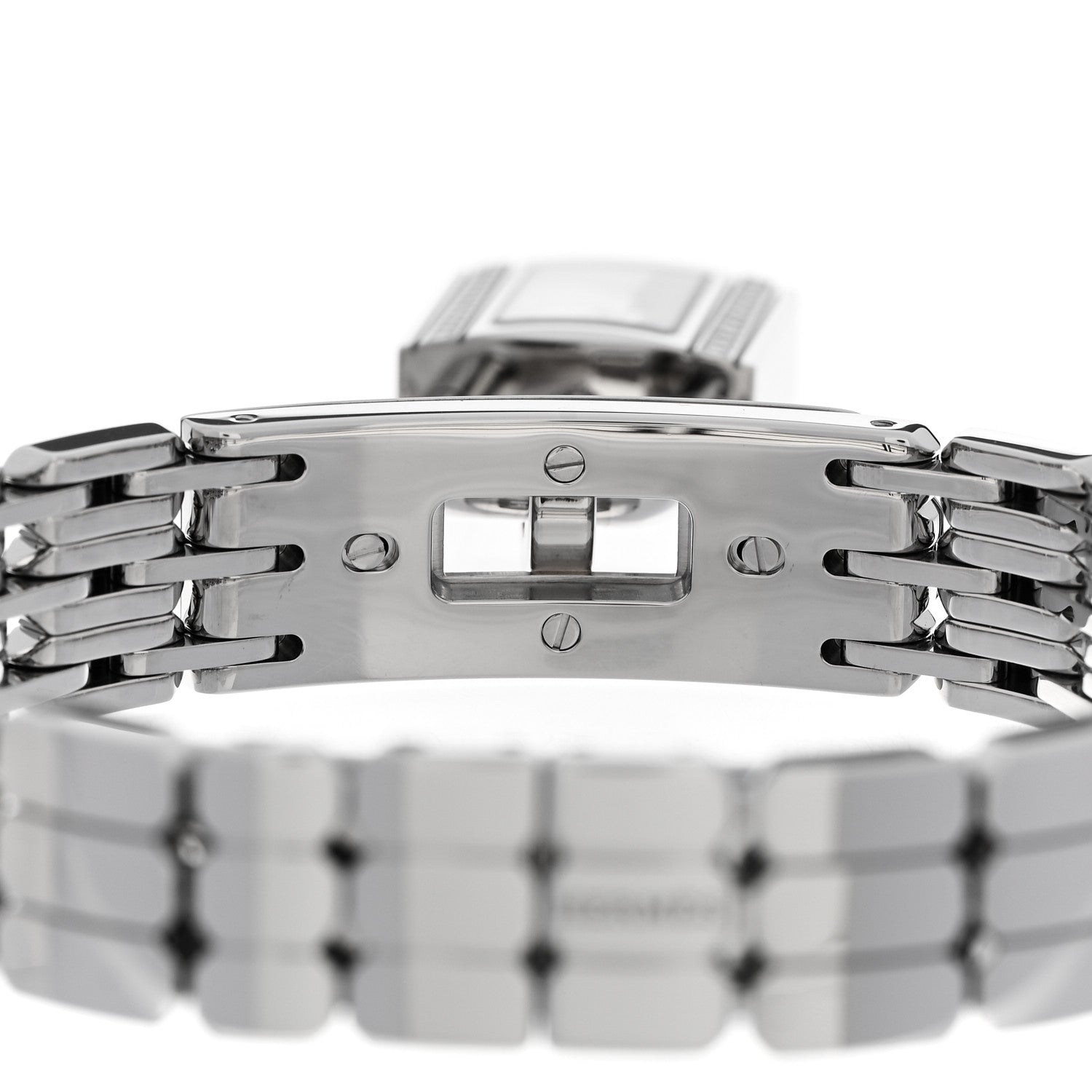 Hermes Stainless Steel Diamond 16mm Kelly Quartz Watch 5 of 9
