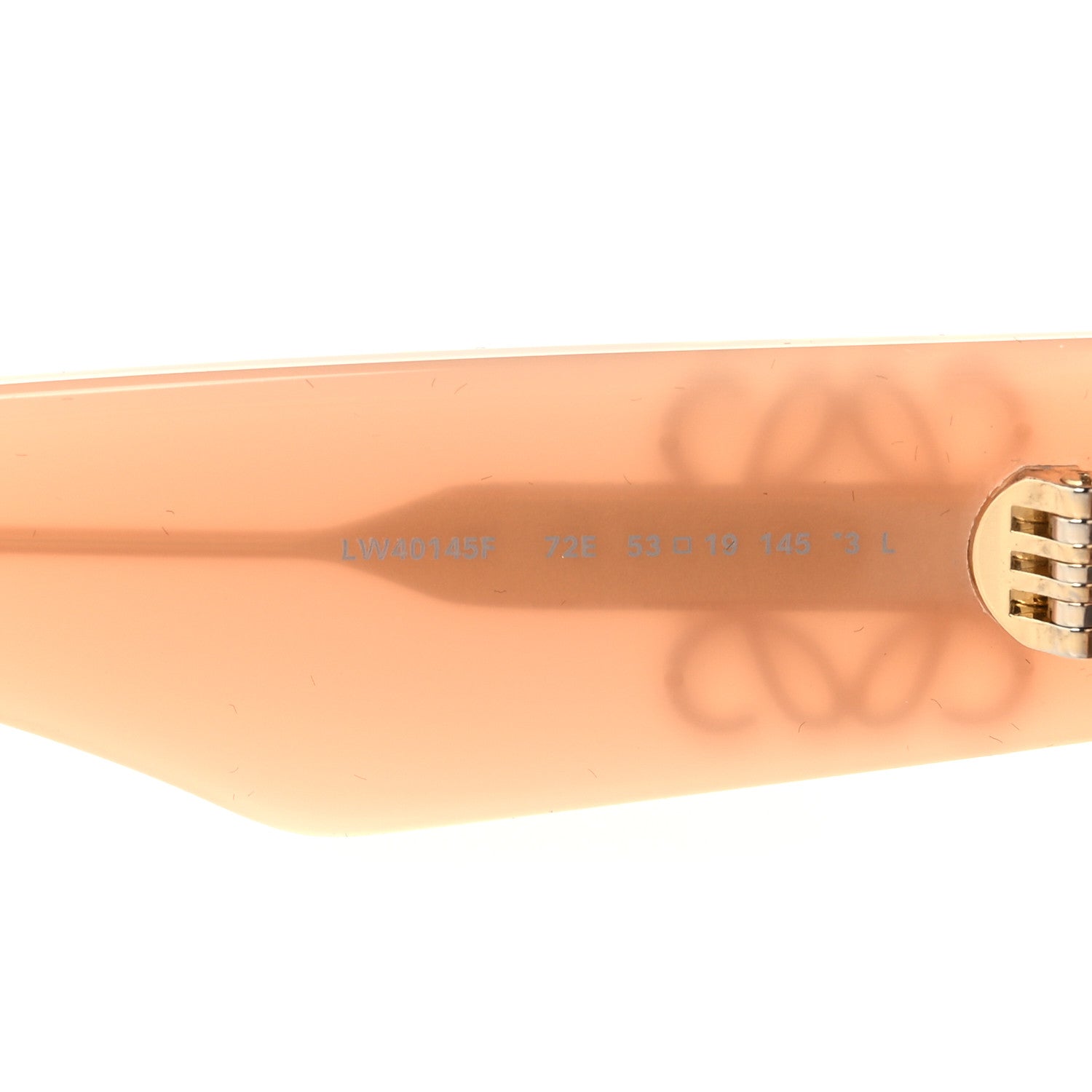 Loewe Acetate Anagram Cat Eye Sunglasses LW40145F Pink Brown 5 of 7