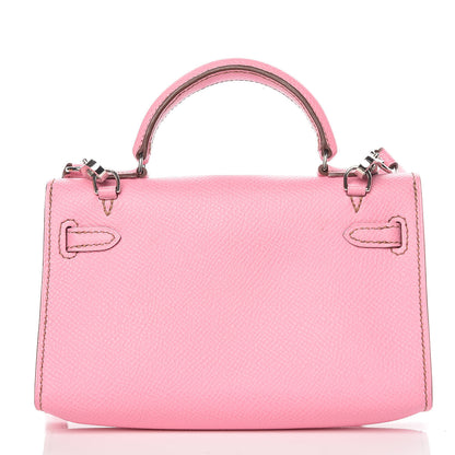 Hermes Epsom Tiny Kelly Sellier 5P Pink 4 of 35