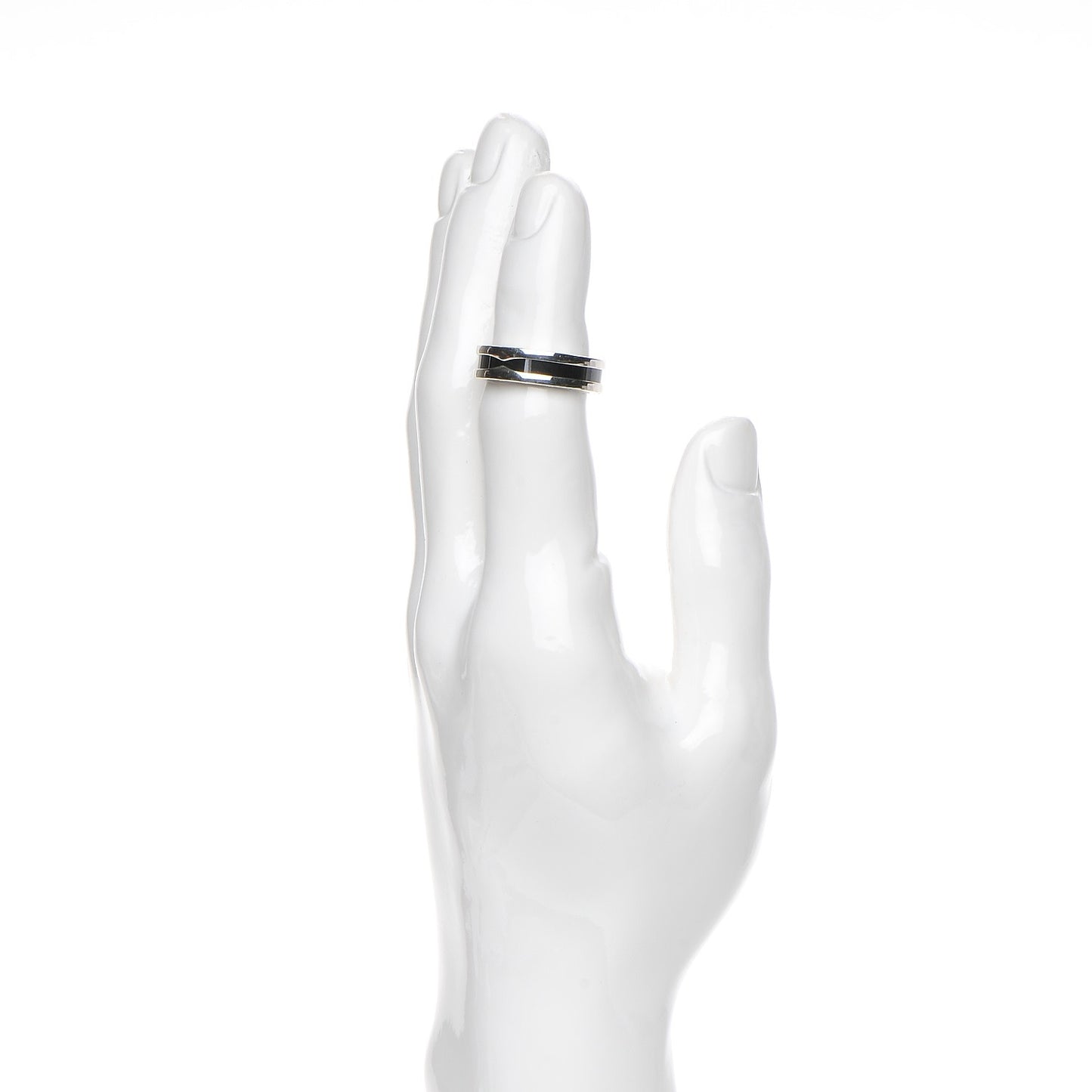 Sterling Silver Ceramic Save The Children One-Band Ring 52 6
