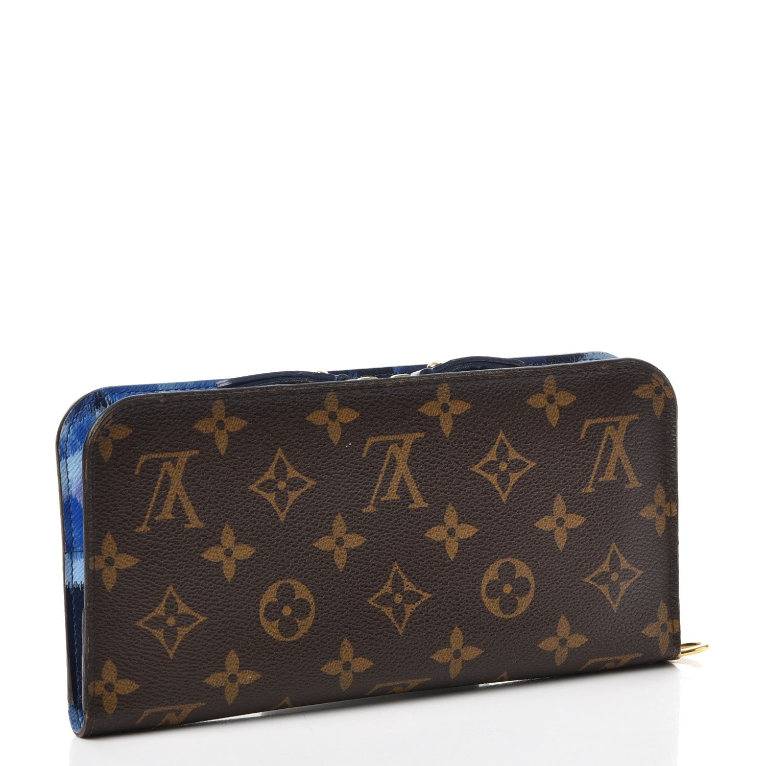 Louis Vuitton Monogram Articles de Voyage Ikat Insolite Wallet Grand Blue 3 of 10