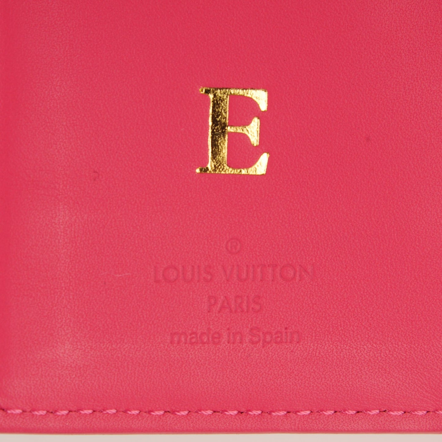 Vernis Small Ring Agenda Cover Framboise