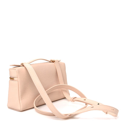 Loro Piana Grained Calfskin Extra Pocket L19 Creamed Honey 3 of 9